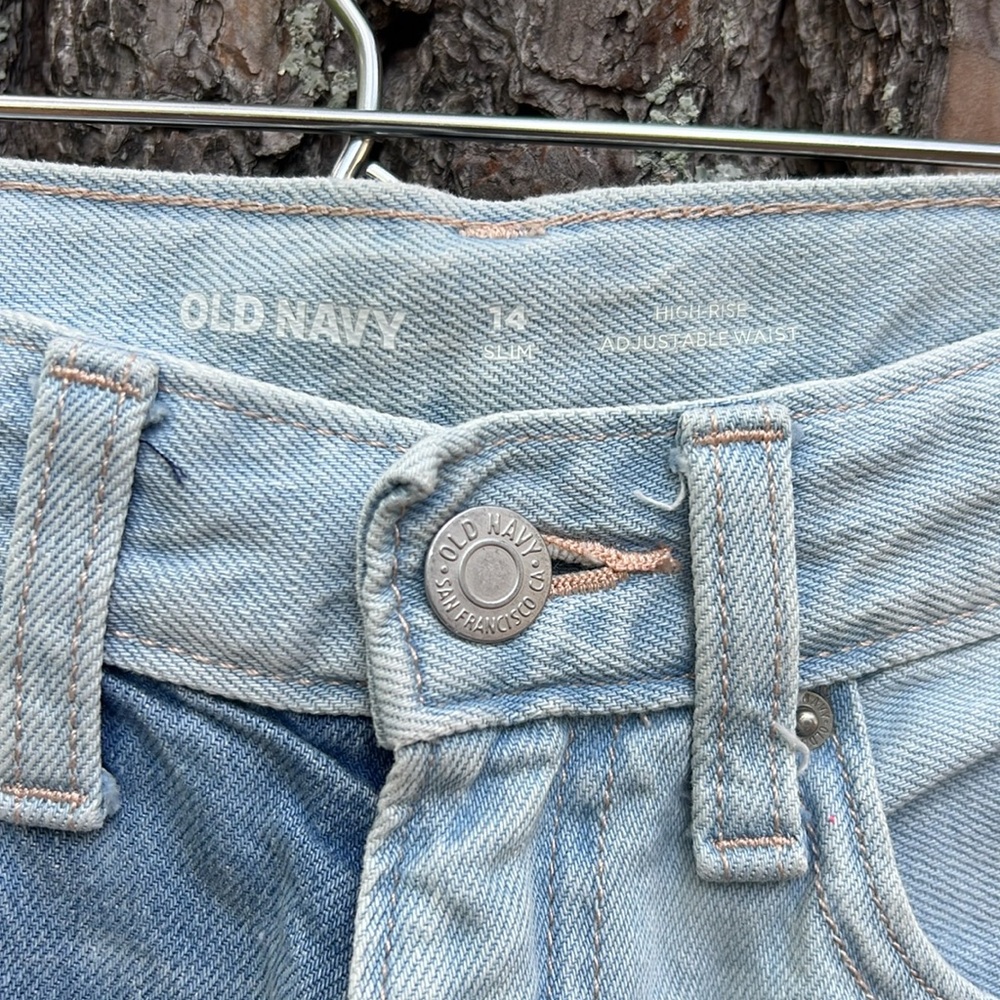 Old Navy Girls Denim Shorts 14 SLIM - Picture 4 of 5